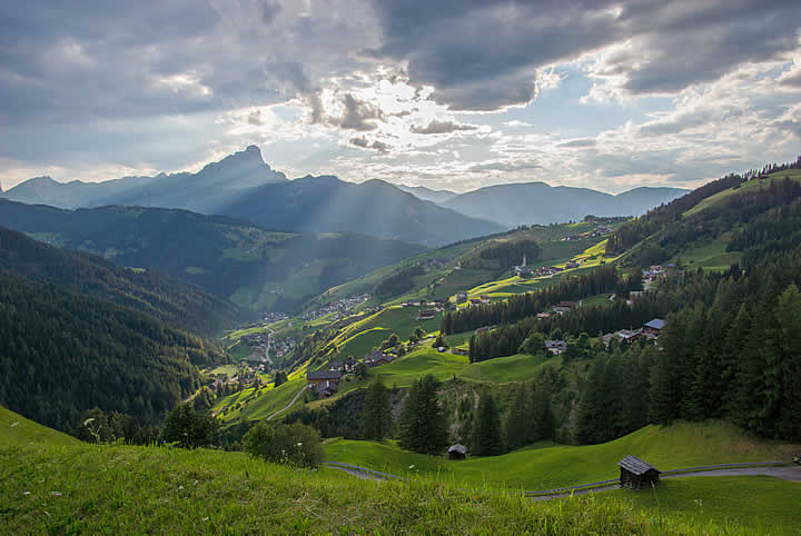 Wanderung Tru di Pra - La Val